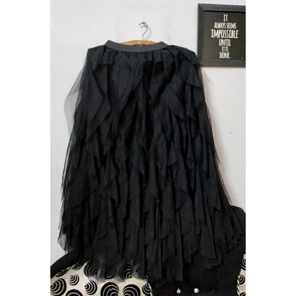 Dresses & Skirts - Black net flared skirt